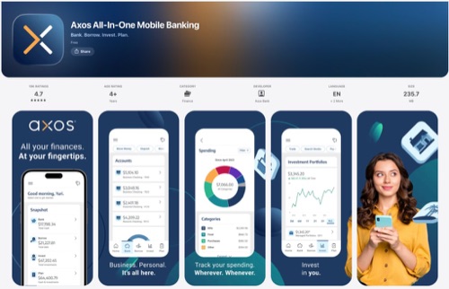 Axos All-In-One Mobile Banking